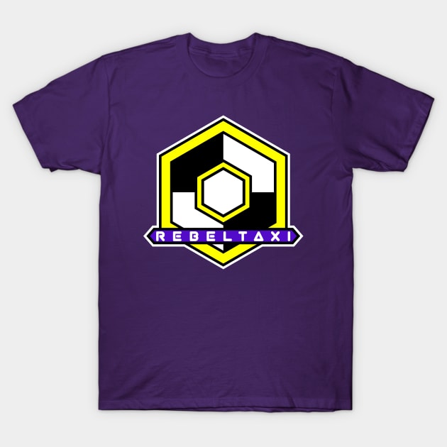 RebelTaxi Hexigon Logo T-Shirt by RebelTaxi